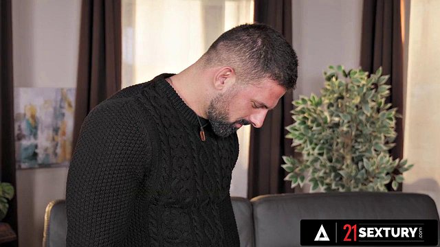 Violet Riltz Performs Intense Anal Measurement for Client's Massive Big Cock While Taking Brutal
