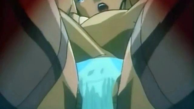 Bound anime babe rammed in rough bdsm sex