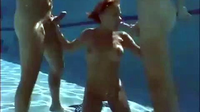 Sandy Knight Underwater Cumshots!