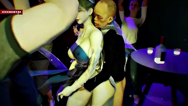 Zorn der Bigtit -Göttin - 3D -Animation Hentai