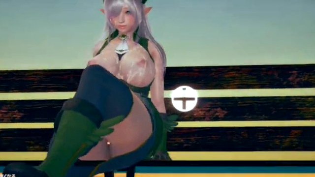 3D Hentai - Fucking with the fairy in the garden. Ep 02