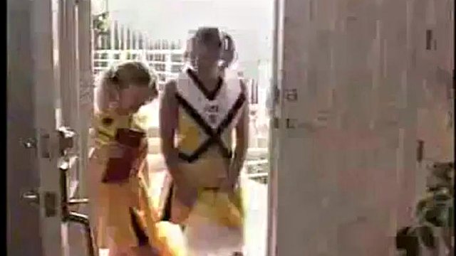 2 Cheerleaders Learn About Sex: Blowjob, Doggy & Cowgirl Porn