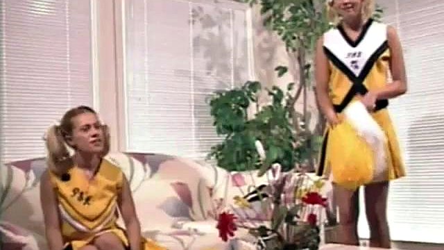 Blonde cheerleaders Ticket to ride: Blowjob, Doggy & Cowgirl Porn