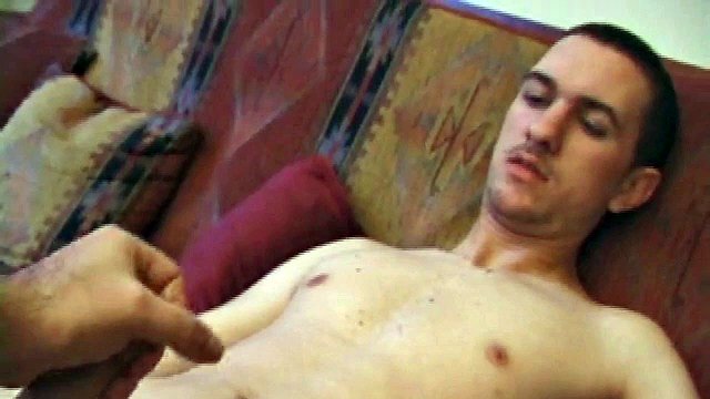 Horny and overwhelmed by a desire for sexual release, Casper strips off his clothes and lets The Hand have his way with his package.