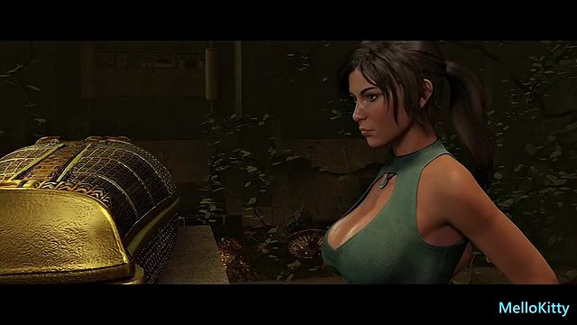 Horny Lara fucks the longest monster cock in the world - Extreme 3D