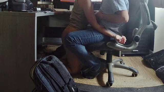 Slutty secretary. I enter his office. I suck him under the table, he cums in my mouth, I swallow eat all and leave