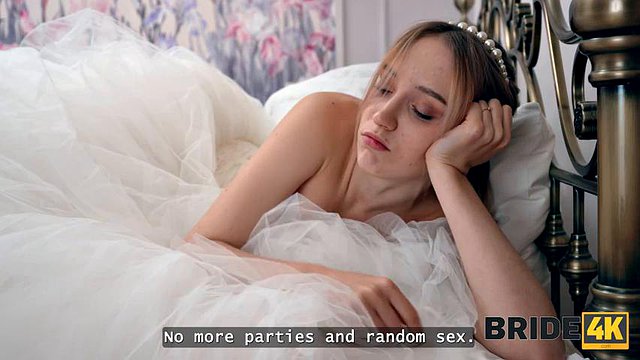 BRIDE4K. Slutty bride is cheating on the groom with 2 dicks at once ft. Moon Imp, Polly Yangs, Mia Murkovski & Willy Regal: Porn