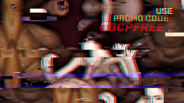Billy Boston, Scotty P, and Will Tile Gangbang Big Tits Aderes Pussy in Hardcore Interracial