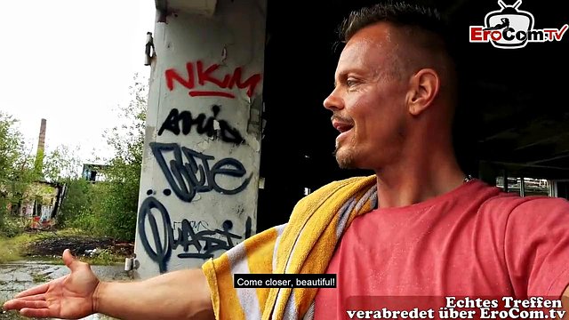 Hot German Latina's Public Nudity and Outdoor Blowjob