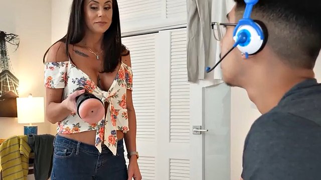 beautiful stepmom anal sex enjoy