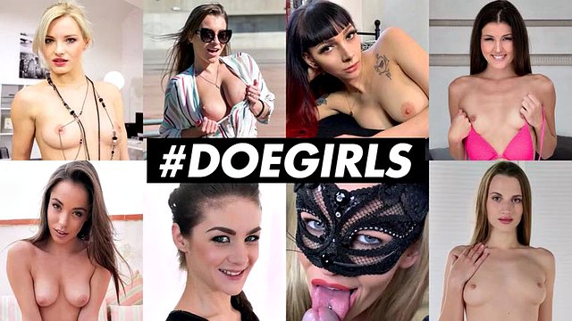DoeGirls - Anastasia Brokelyn PAWG Spanish Teen Outdoor Pussy And Ass Masturbation: Porn