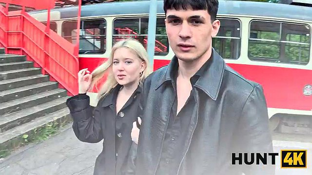 HUNT4K. Pieprzyć pracę magisterską? Dlaczego nie z udziałem Stanleya Johnsona i Nikoletty Queen: porno z obciąganiem, pieskiem i lizaniem
