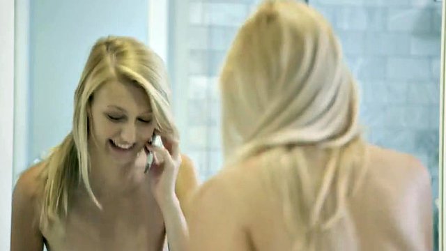 Slim blond slut broken by a black monster