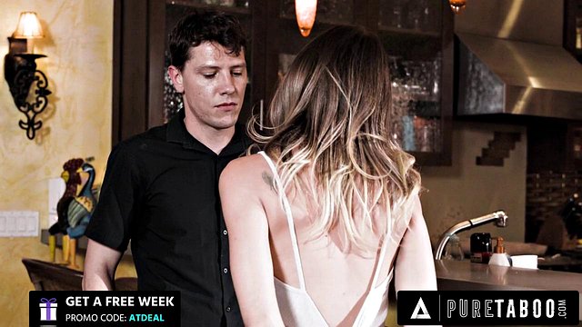 18-Year-Old Kyler Quinn Drenched in Rion King and Brad Newman's Thick Loads During Taboo