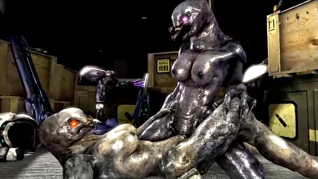 Mostri 3D con grandi tette con grandi tette e cazzi che scopano duramente