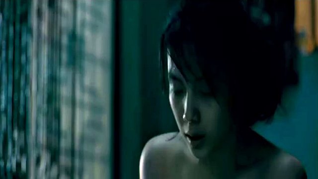 Famous Asian celebrity star has sex in a movie