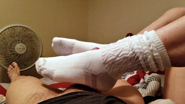 Ex Wife Post Workout Sockjob