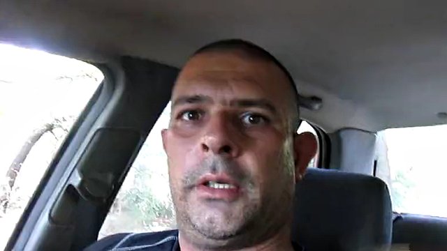 Xander Plore, single man with solo masturbation with cumshot in public