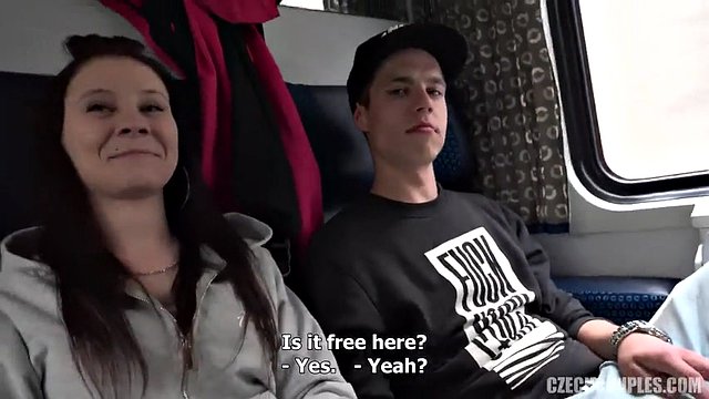 Two czech teen gets plowed on the way home