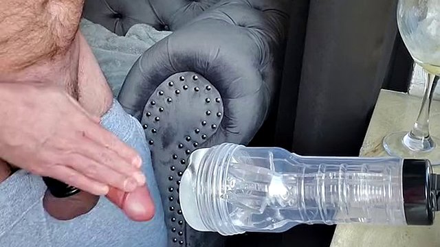 Verbal Masturbator Daddy DILF Pounding His Fleshlight