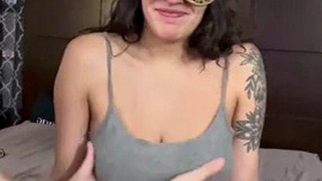 Playing with her huge lactating boobs! Soaking everything, Big veiny Areolas and nipples