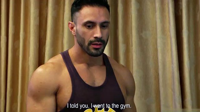 muscolo sesso anale gay e sborrata
