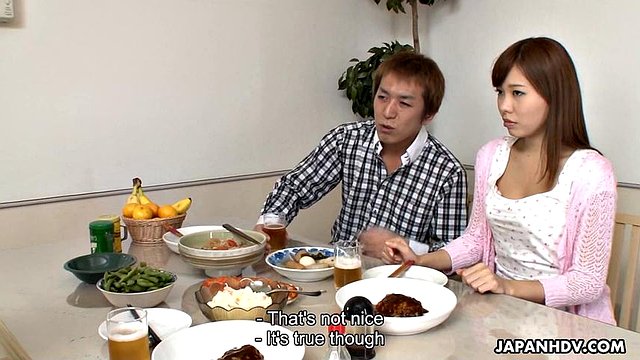 Young Wife Aihara Miha Cheats on Her Husband After He Falls Asleep