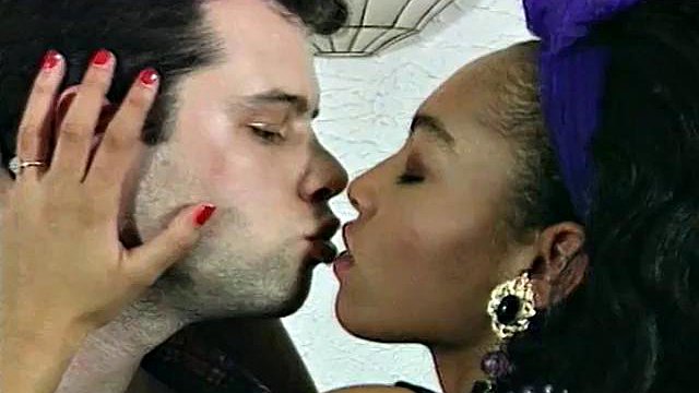 CLASSIC BRIT WHORE - AWESOME BLACK WHORE: Blowjob, Doggy & Spooning Porn