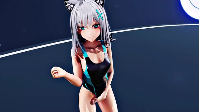Blue Archive Shiroko one-piece swimsuit