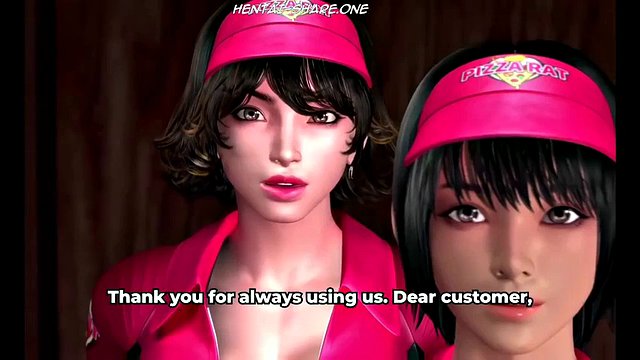 Umemaro 3D vol.19 Pizza Takeout Obscenity II Eng sub