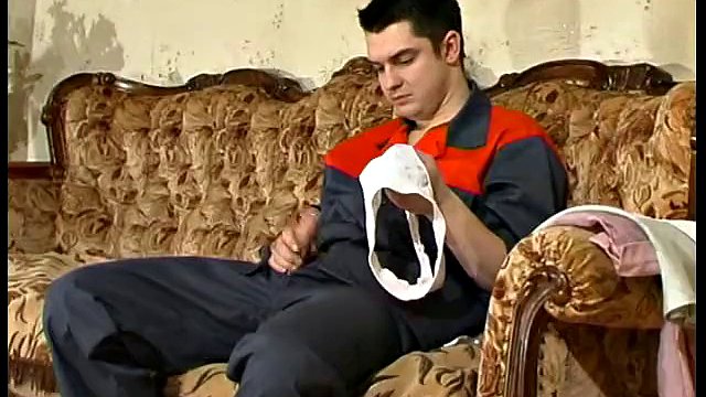 Russian mom punishes step son by blowing and riding his cock