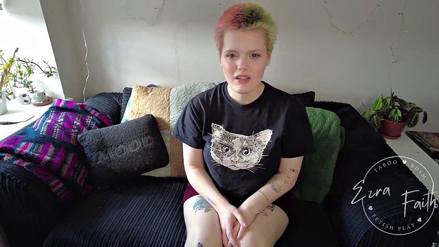 Ezra Faith zmniejsza przyrodniego brata w ruchaniu Hentai