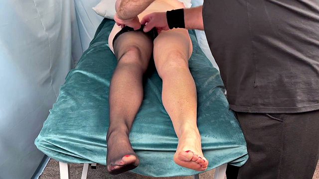Mr MF's Mature Masseuse Shoves Cheeky Foot Worship into Her Steamy Oil Massage Session for Fe