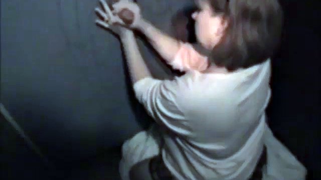 cute mature at the gloryhole