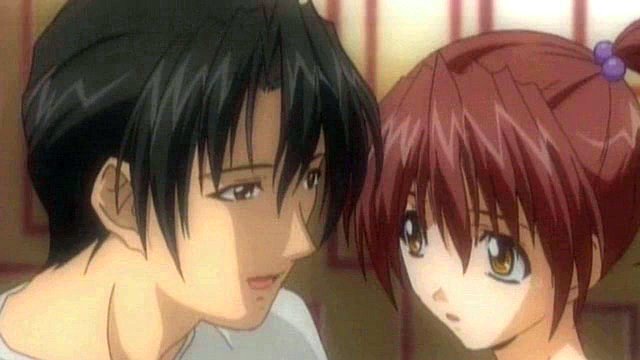 Busty redhead anime teen fucked