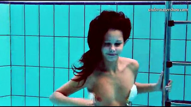 Hungarian teen Nata Szilva shows off her swimming prowess