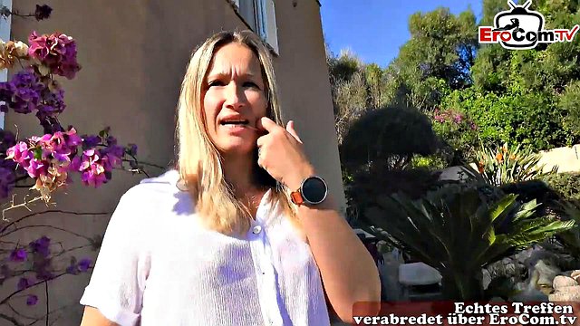 German Milf's Casting Sparks Real Holiday Fuck Bash