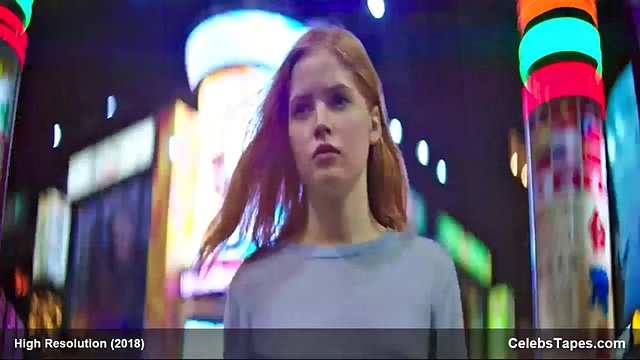 Ellie Bamber see through